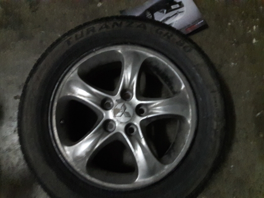 ล้อแม๊กมิตซูสเปชวาก๊อน ขอบ 16  MITSUBISHI SPACE WAGON ใส่ 5 รู 114  ไทรทัน และรถตู้หัวจรวด โตโยต้า