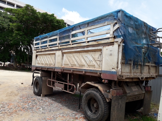 ขายด่วนหางพ่วงดั้ม2เพลายาว6.30เมตรยางดีสภาพพร้อมใช้งาน