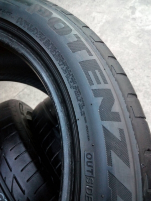 225/50R17 BRIDGESTONE POTENZA S-001   RFT   MADE IN POLAND ชุด 4 เส้น tel.081-4273941 ไอดีไลน์ 0814273941