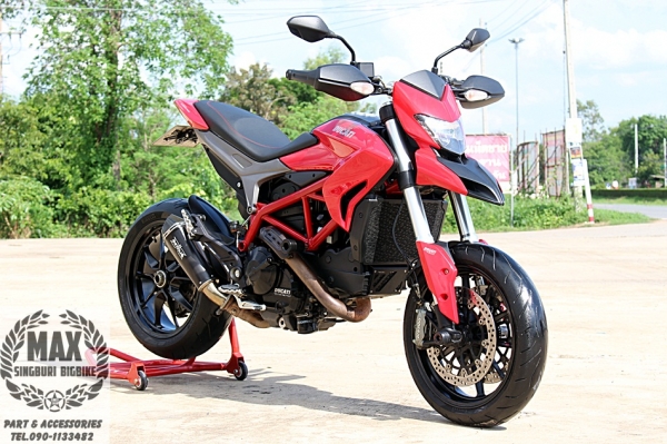 ((มาใหม่)) ducati hypermotard 821 ปี2014 สภาพสวยพร้อมใช้ วิ่ง15xxx สมบูรณ์ รถออกศูนย์ ducati