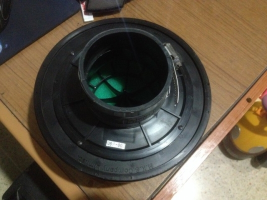 กรองเปลือย HKS เเท้ ปาก 3นิ้วเก่าญี่ปุ่นเเท้สภาพสวยตามรูปผ้าใหม่