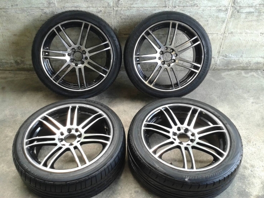 ขอบ17นิ้ว4รู100/114 พร้อมยาง สวยๆ 4 ล้อ ราคา 6900 บาท