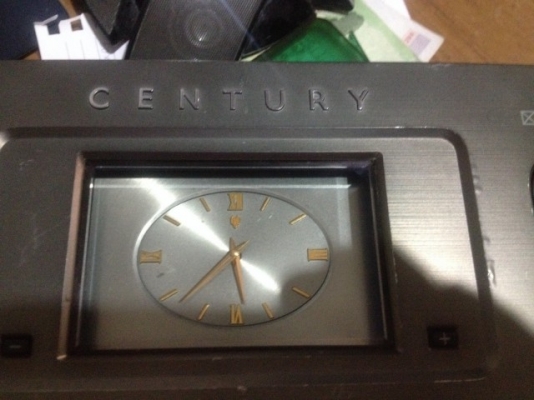 กรอบช่องเเอร์มีนาฬิกาเเบบเข็มคลาสิคเก่าญี่ปุ่นเอาไปเเปลงใส่รถได้