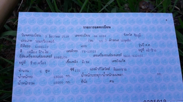 ขายรถขุดแบ็คโค SK200-3มาร์คทรี เอกสารเล่มทะเบียน ช่วงล่างดีไฟฟ้าตัด รถทำงานปกติ ขายรถขุดแบ็คโค SK200-3มาร์คทรี เอกสารเล่มทะเบียน ช่วงล่างดีไฟฟ้าตัด รถทำงานปกติ