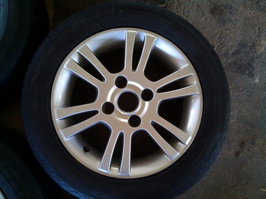 แม็กเก๋งขอบ15 4รู114พร้อมยาง (4ล้อ 3,900)