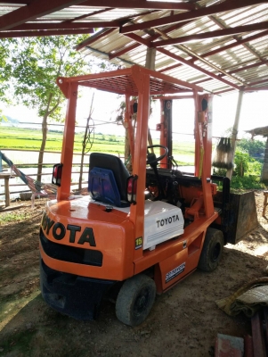 ขายด่วน รถฟอร์ลิฟ TOYOTA ขนาด1.5ตัน เสาสูง3เมตร เครื่องยนต์ เบนชิน สภาพสวยพร้อมใช้งาน เครื่องปั้มดี รถใช้งานประจำ เอกสารสัฐญาซื้อขาย