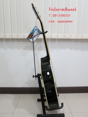 กีต้าร์โปร่งไฟฟ้า Tagima รุ่น MONTANA สีดำเงา ของใหม่ มือหนึ่ง EQ TEQ-5 อย่างดี