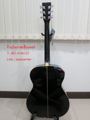 กีต้าร์โปร่งไฟฟ้า Tagima รุ่น MONTANA สีดำเงา ของใหม่ มือหนึ่ง EQ TEQ-5 อย่างดี