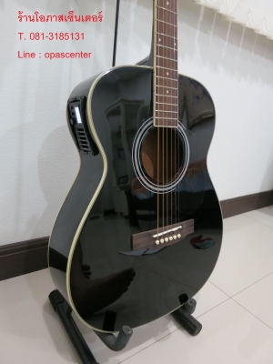 กีต้าร์โปร่งไฟฟ้า Tagima รุ่น MONTANA สีดำเงา ของใหม่ มือหนึ่ง EQ TEQ-5 อย่างดี