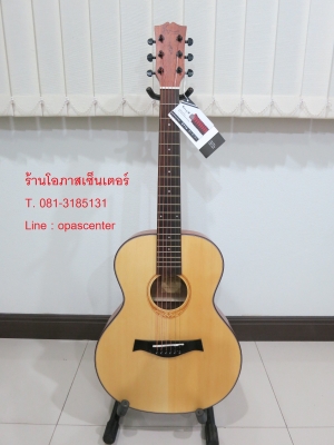 กีต้าร์โปร่ง ยี่ห้อ Amari รุ่น AM-MINI 36 นิ้ว สีไม้ด้าน ของใหม่ มือหนึ่ง