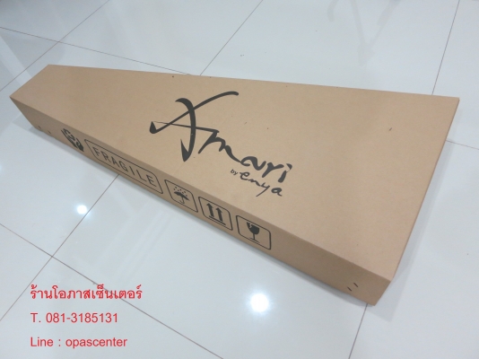 กีต้าร์โปร่ง ยี่ห้อ Amari รุ่น AM-MINI 36 นิ้ว สีไม้ด้าน ของใหม่ มือหนึ่ง