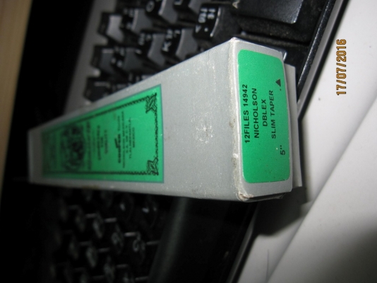 ตะไบ 3 เหลี่ยม  Nicholson ขนาด 5 นิ้ว ตัวนี้ Made in U.S.A.