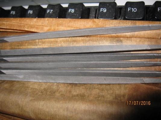 ตะไบ 3 เหลี่ยม  Nicholson ขนาด 5 นิ้ว ตัวนี้ Made in U.S.A.