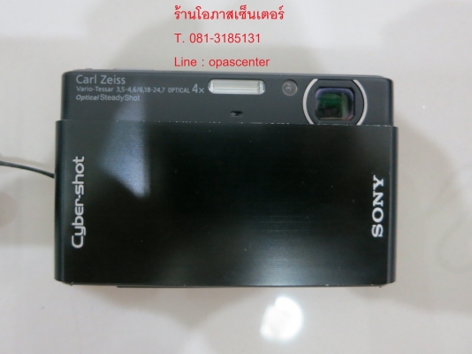 ลดราคา-กล้อง SONY รุ่น DSC-T77 Made in Japan สีดำ 10.1 MP จอสัมผัส กระเป๋า ที่ชาร์ท สภาพใหม่ ส่งฟรี
