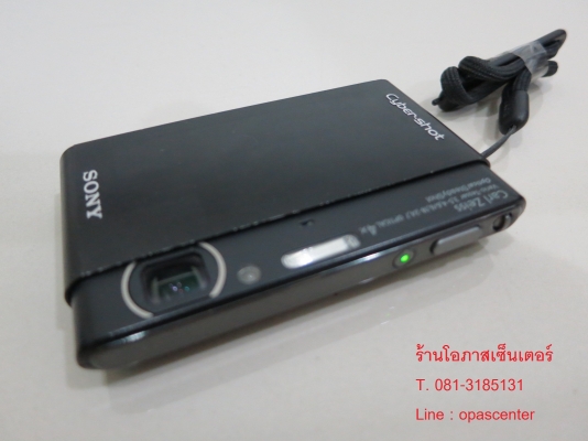 ลดราคา-กล้อง SONY รุ่น DSC-T77 Made in Japan สีดำ 10.1 MP จอสัมผัส กระเป๋า ที่ชาร์ท สภาพใหม่ ส่งฟรี