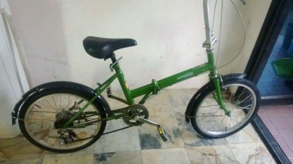 ขานจักรยานญี่ปุ่นพับได้มีเกัยร์