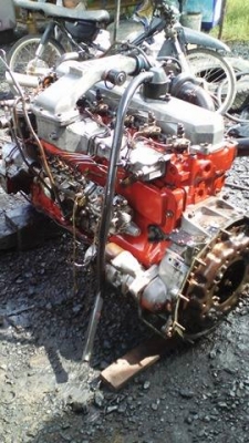 ขายเครื่องยนต์ho7cเทอร์โบปั้มใหญ่แรงคลัช14นิ้วข้อเหวี่ยงstdแน่น