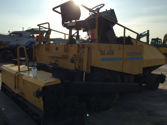 ขายด่วนรถปูยางSUMITOMO HA40W-5 พร้อมใช้งาน เก่านอก เอกสารแจ้งจำหน่าย