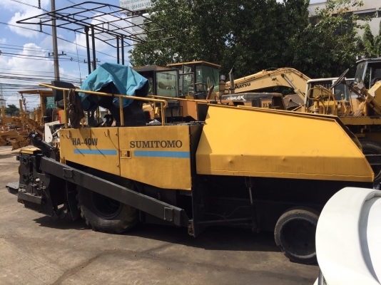 ขายด่วนรถปูยางSUMITOMO HA40W-5 พร้อมใช้งาน เก่านอก เอกสารแจ้งจำหน่าย