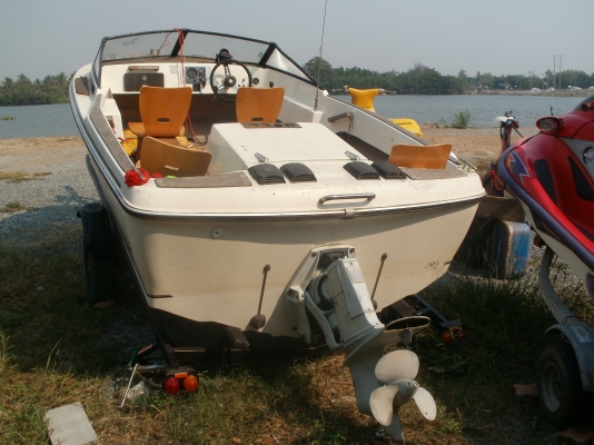 ขายเรือ yamaha 18 ฟุต เครื่อง penta 145 HP