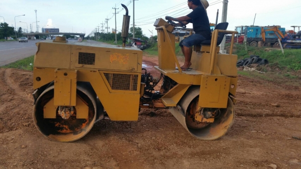 ขาย รถบด อัดสั่นสะเทือน แบบเอวอ่อน หน้าเหล็กหลังเหล็ก BOMAG BW120AD เก่านอก