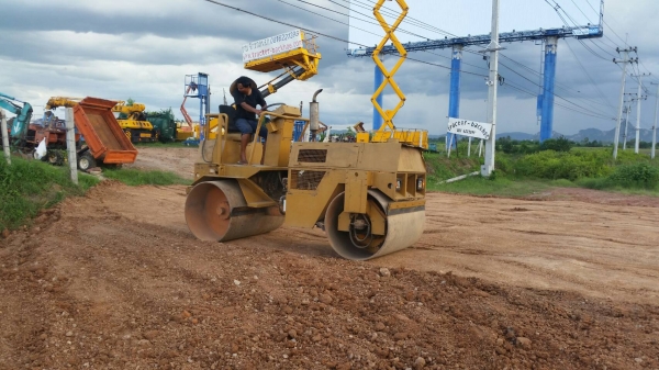 ขาย รถบด อัดสั่นสะเทือน แบบเอวอ่อน หน้าเหล็กหลังเหล็ก BOMAG BW120AD เก่านอก