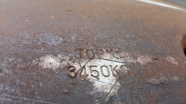 ขายยาง Bridgestone  11R22.5 พร้อมกะทะ TOPY  MADE IN JAPAN