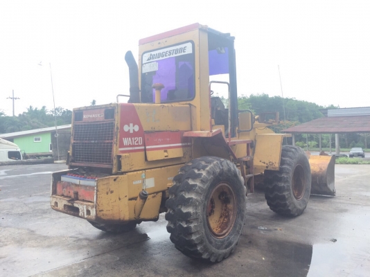 ขายรถตักล้อยาง KOMATSU WA120-1 สภาพสวย สนใจโทร 081-970-1072 ขายรถตักล้อยาง KOMATSU WA120-1 สภาพสวย สนใจโทร 081-970-1072