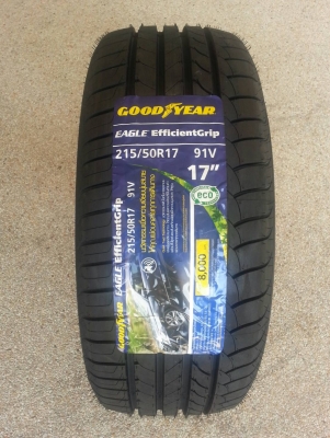 ยางใหม่ Goodyear 215 50 17 ปลายปี15 ราคาเร้าใจ