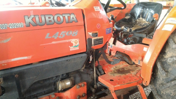 ขายรถไถ KUBOTA L4508 พร้อมดันหน้าตราช้าง ทะเบียนพร้อมโอน ราคา 205,000 DC Tractor Rayong 0818618678,0899347475 id line=0818618678 id line=0899347475 มีรถขนส่งบริการทั่วไทย https://www.facebook.com/DC-Tractor-Rayong-307154532717928/shop?ref=page_internal&am ขายรถไถ KUBOTA L4508 พร้อมดันหน้าตราช้าง ทะเบียนพร้อมโอน ราคา 205,000 DC Tractor Rayong 0818618678,0899347475 id line=0818618678 id line=0899347475 มีรถขนส่งบริการทั่วไทย https://www.facebook.com/DC-Tractor-Rayong-307154532717928/shop?ref=page_internal&am