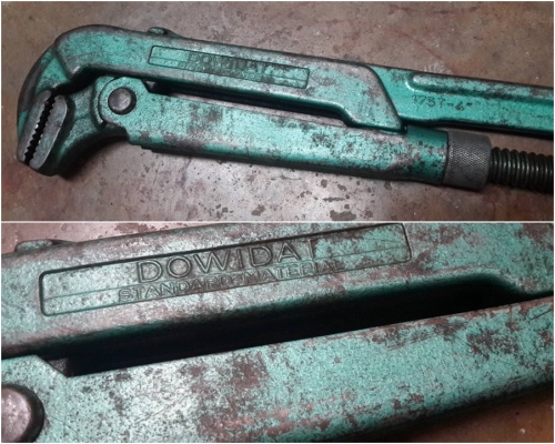 ประแจจับแป๊ป DOWIDAT made in germany  ขนาดใหญ่ 4 นิ้ว