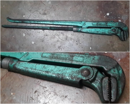 ประแจจับแป๊ป DOWIDAT made in germany  ขนาดใหญ่ 4 นิ้ว