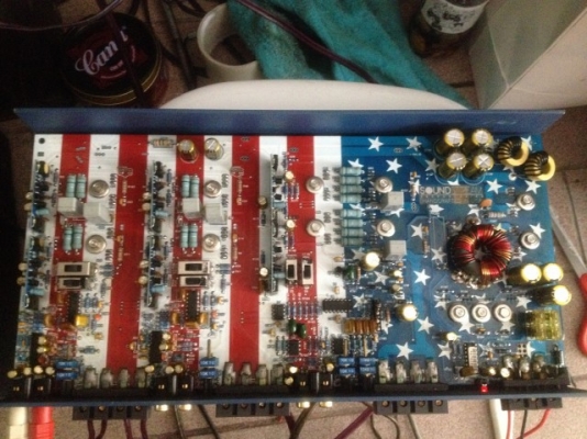 เเอม SOUNDSTREAM 305 5 ชาเเนล MADE IN USA เเท้เดิมๆไม่เคยซ่อม