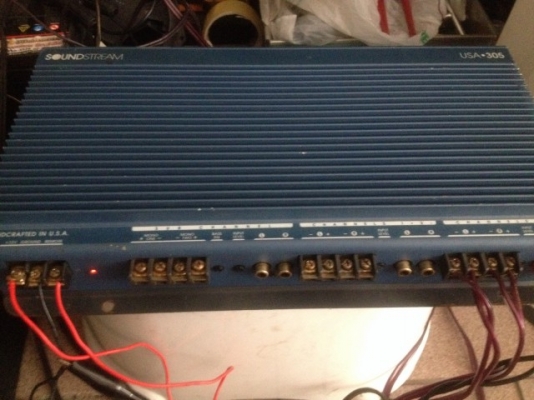 เเอม SOUNDSTREAM 305 5 ชาเเนล MADE IN USA เเท้เดิมๆไม่เคยซ่อม