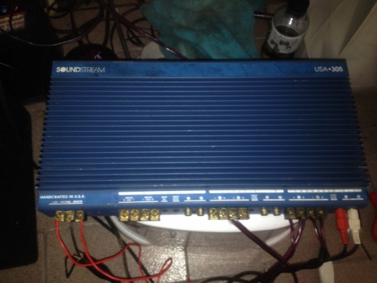 เเอม SOUNDSTREAM 305 5 ชาเเนล MADE IN USA เเท้เดิมๆไม่เคยซ่อม