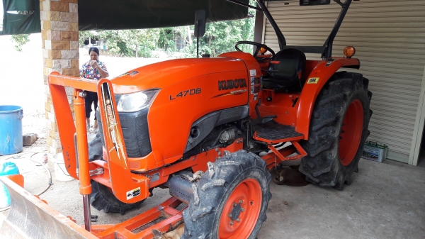 ขายรถไถL4708ใบมีดผาล4พร้อมใช้ครับ ขายรถไถL4708ใบมีดผาล4พร้อมใช้ครับ