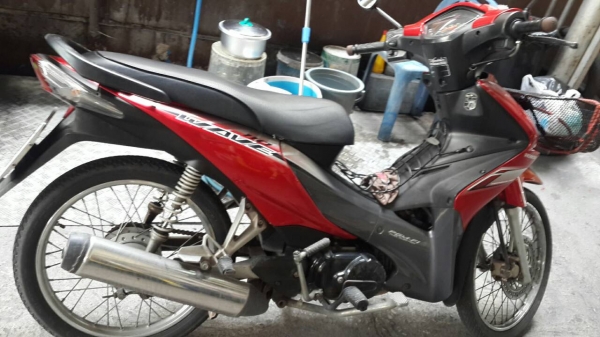 ขาย 16,500 Honda Wave 110 i ปี 53 สตาร์ทเท้า เครื่องดีเดิมๆ ชุดสีดี เล่มพร้อมชุดโอน