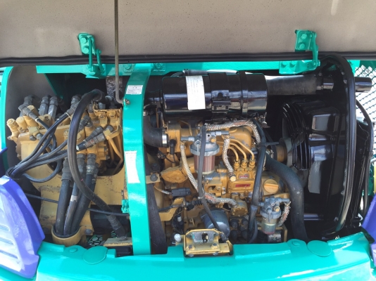 รถขุด Komatsu PC30-7 มือสองนำเข้าจากญี่ปุ่น ทำสีใหม่