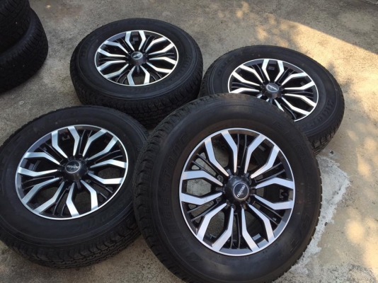 ขายล้อแม็ก ISUZU MU-X ถอดป้ายแดง ขอบ17 4ล้อ ราคา 32,000 บาท