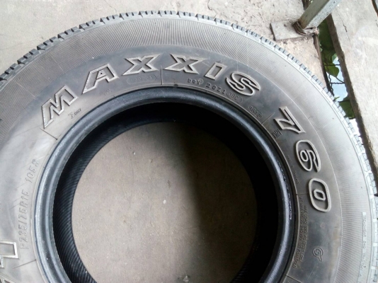 235/75R15  MAXXIS 760 BRAVO  H/T มี 1 เส้น tel.081-4273941 ไอดีไลน์ 0814273941