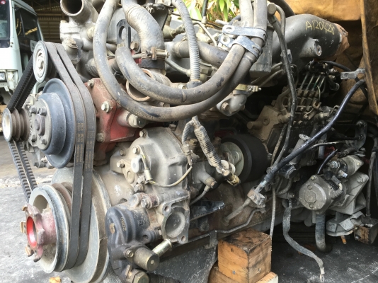 ขายเครื่องรถบรรทุกฮีโน่ Hino HO7D เครื่องเก่า ญี่ปุ่น ติดหัวโตล่ามา สวยๆ