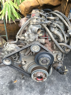 ขายเครื่องรถบรรทุกฮีโน่ Hino HO7D เครื่องเก่า ญี่ปุ่น ติดหัวโตล่ามา สวยๆ