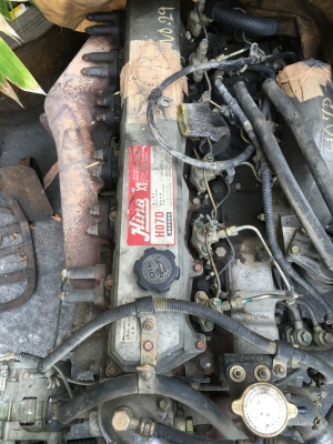 ขายเครื่องรถบรรทุกฮีโน่ Hino HO7D เครื่องเก่า ญี่ปุ่น ติดหัวโตล่ามา สวยๆ