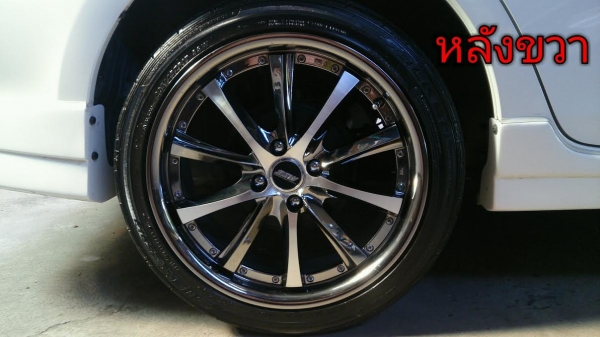 แม็ก SSW Velocity ขอบ 17 นิ้ว 4รู100 พร้อมยาง Falken ดอกหนาๆ