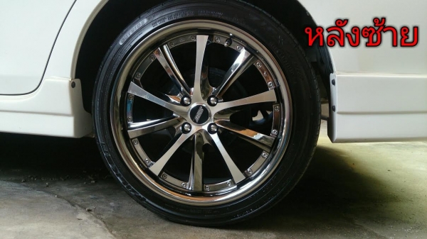แม็ก SSW Velocity ขอบ 17 นิ้ว 4รู100 พร้อมยาง Falken ดอกหนาๆ