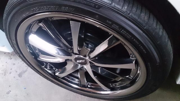 แม็ก SSW Velocity ขอบ 17 นิ้ว 4รู100 พร้อมยาง Falken ดอกหนาๆ