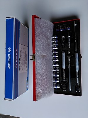 ขายชุดบล็อก 3/8". kingtony 3523MR ขายชุดบล็อก 3/8". kingtony 3523MR