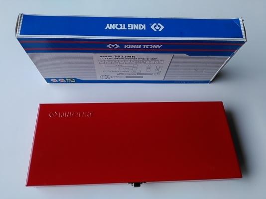 ขายชุดบล็อก 3/8". kingtony 3523MR ขายชุดบล็อก 3/8". kingtony 3523MR