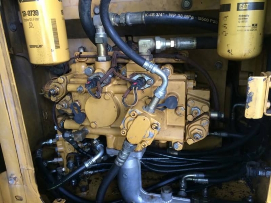 Cat 312D กระบอกดำ ระบบไฟฟ้าครบวงจร