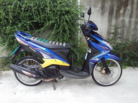 ขาย Mio 125 RR ปี 54 เครื่องดีสตาร์ทที่เด่วติด สภาพพร้อมใช้งาน สตาร์ทมือ สตาร์ทเท้าติดปกติ ลงล้อ ปีเ